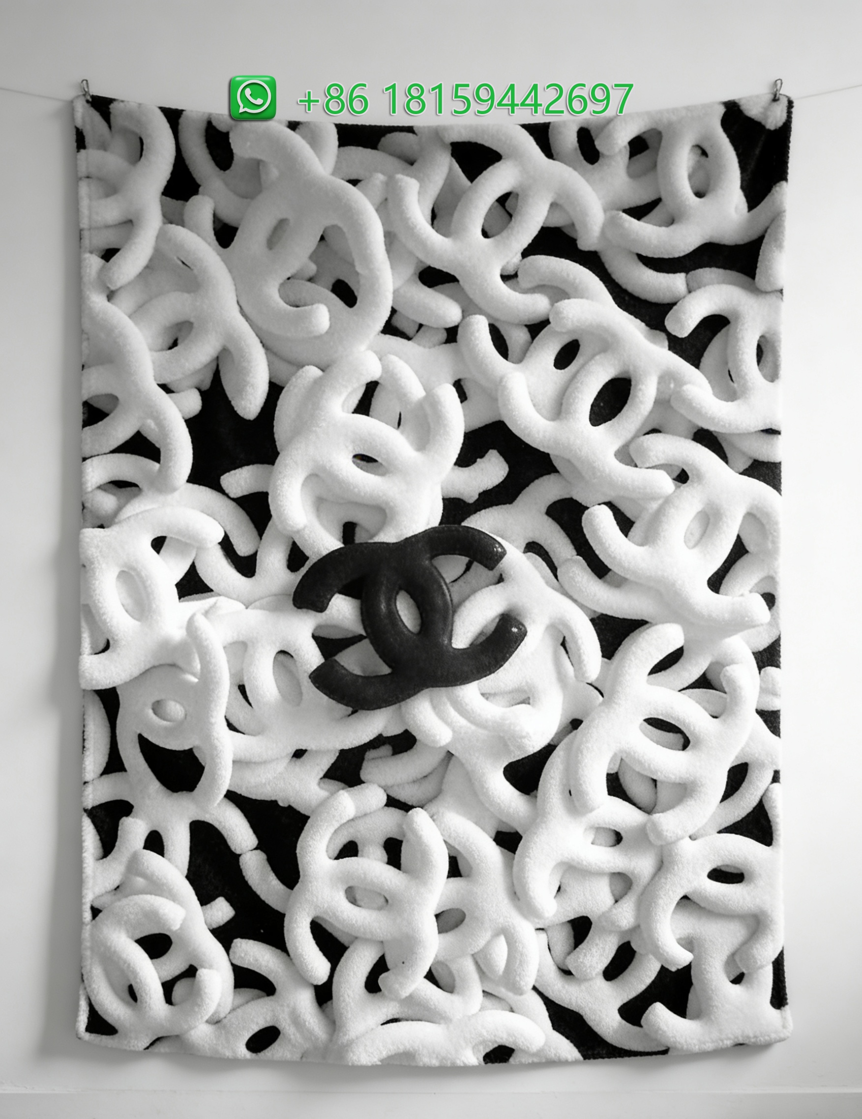 Chanel Throw Blankets